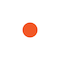 5S Supplies 5S Corner Markers, 3 1/2 in W., 3 1/2 in L., 0.003 in Thickness, 25 PK VSCIR-CIRCLE-ORANGE - alternate 1